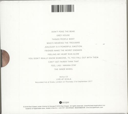 Paul Draper Spooky Action - Sealed 2 CD album set (Double CD) UK QAY2CSP703718