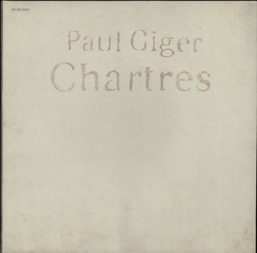 Paul Giger Chartres vinyl LP album (LP record) German P-2LPCH632567