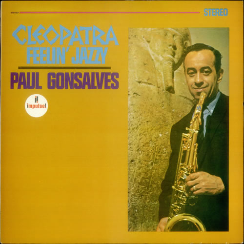 Paul Gonsalves Cleopatra Feelin' Jazzy vinyl LP album (LP record) UK PGNLPCL541101