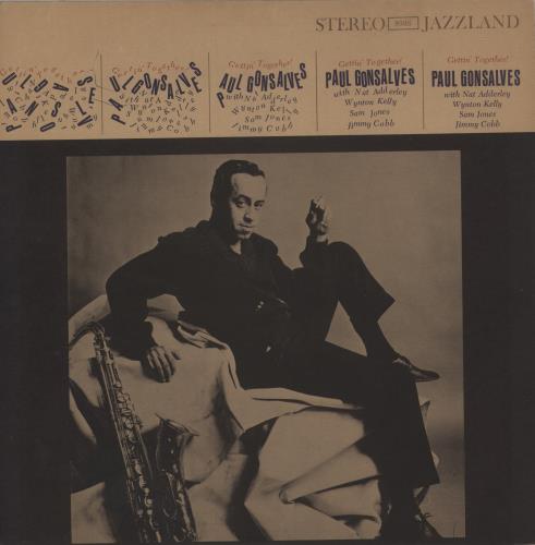 Paul Gonsalves Gettin' Together! vinyl LP album (LP record) US PGNLPGE881828