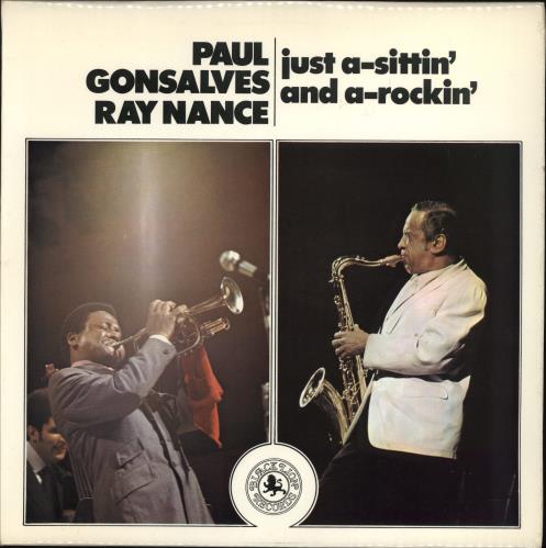 Paul Gonsalves Just A-Sittin' And A-Rockin' vinyl LP album (LP record) UK PGNLPJU768458
