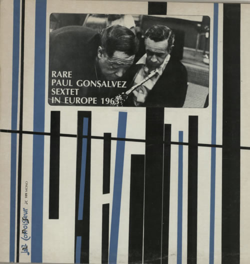 Paul Gonsalves Rare Paul Gonsalves Sextet In Europe 1963 vinyl LP album (LP record) Italian PGNLPRA585648