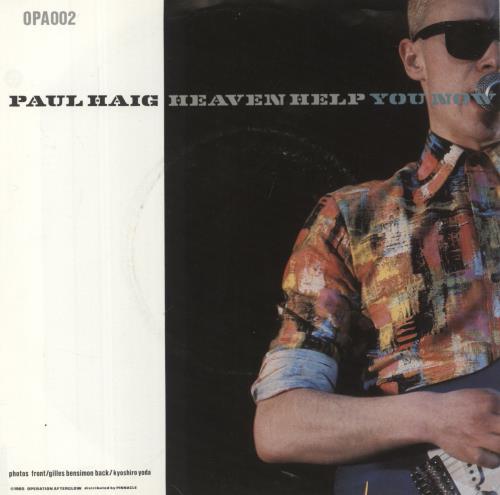 Paul Haig Heaven Help You Now 7" vinyl single (7 inch record / 45) Belgian PAH07HE315730