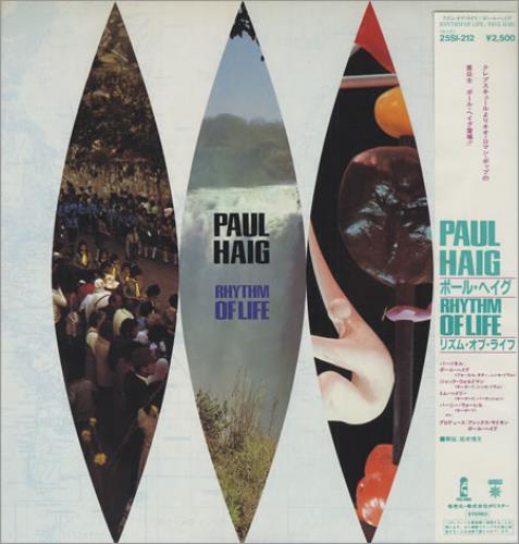 Paul Haig Rhythm Of Life vinyl LP album (LP record) Japanese PAHLPRH167078
