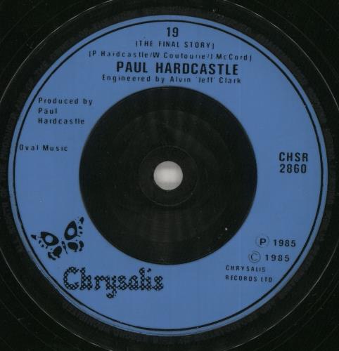 Paul Hardcastle 19 (Nineteen) 7" vinyl single (7 inch record / 45) UK PHA07NI747004