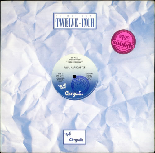 Paul Hardcastle 19 - Instrumental 12" vinyl single (12 inch record / Maxi-single) US PHA12IN538522