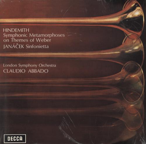 Paul Hindemith Symphonic Metamorphoses On Themes Of Weber - 180gm vinyl LP album (LP record) UK HFHLPSY856779