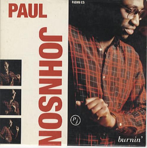 Paul Johnson Burnin' CD single (CD5 / 5") UK PJSC5BU80437