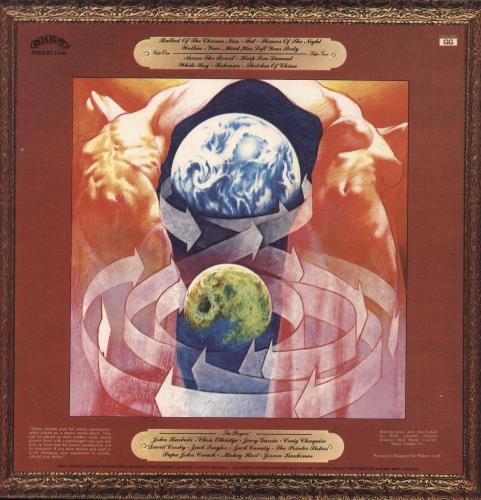 Paul Kantner Baron Von Tollbooth & The Chrome Nun + insert vinyl LP album (LP record) UK PKALPBA732446