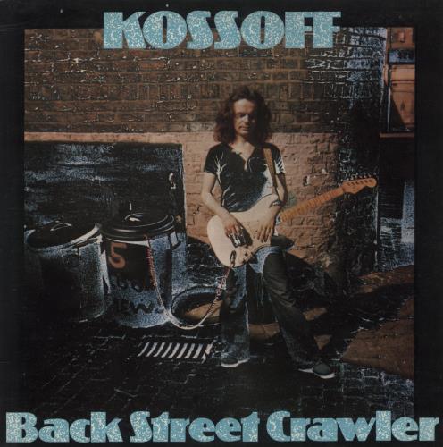 Paul Kossoff Back Street Crawler - 1st - EX vinyl LP album (LP record) UK KOSLPBA73021