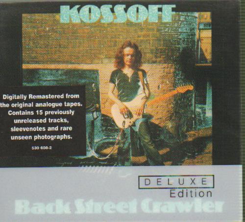Paul Kossoff Back Street Crawler - Deluxe Edition 2 CD album set (Double CD) UK KOS2CBA430171