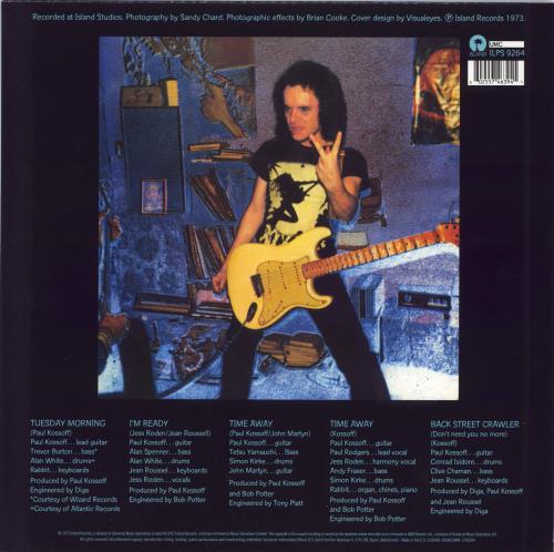 Paul Kossoff Back Street Crawler vinyl LP album (LP record) UK KOSLPBA785482