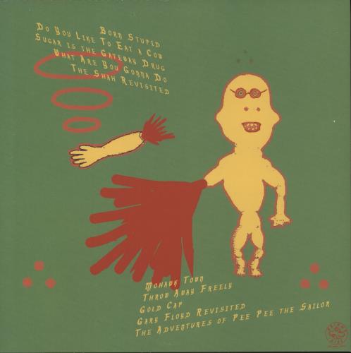 Paul Leary Born Stupid - Red Vinyl vinyl LP album (LP record) UK PB7LPBO872435