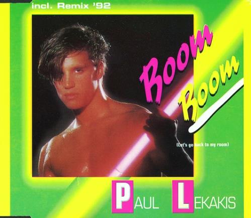 Paul Lekakis Boom Boom - Remix '92 CD single (CD5 / 5") US P04C5BO538143