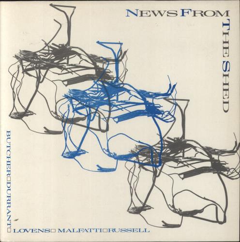 Paul Lovens News From The Shed vinyl LP album (LP record) UK 795LPNE860919