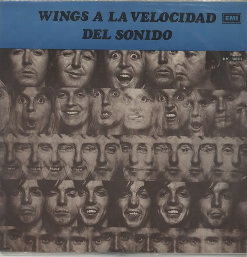 Paul McCartney and Wings A La Velocidad Del Sonido vinyl LP album (LP record) Uruguay MCCLPAL573995