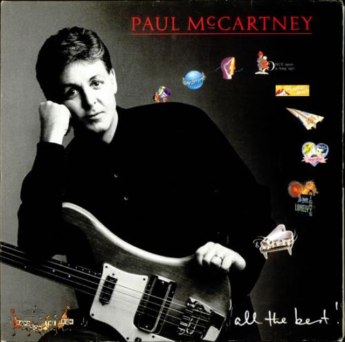 Paul McCartney and Wings All The Best - Autographed vinyl LP album (LP record) UK MCCLPAL506447