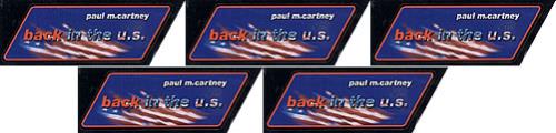 Paul McCartney and Wings Back In The U.S display Mexican MCCDIBA230576