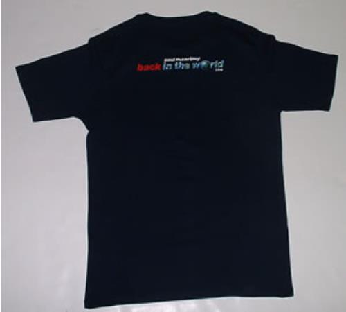 Paul McCartney and Wings Back In The World Live t-shirt UK MCCTSBA247898
