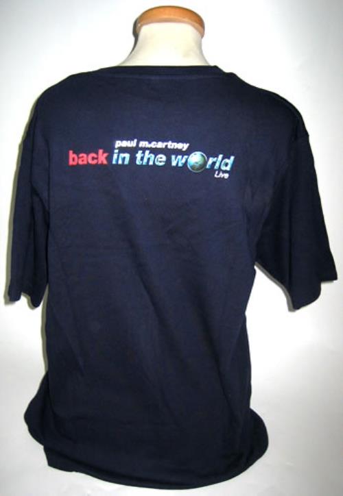 Paul McCartney and Wings Back In The World Live t-shirt UK MCCTSBA247900
