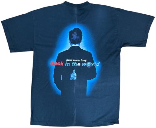 Paul McCartney and Wings Back In The World Live t-shirt UK MCCTSBA847995