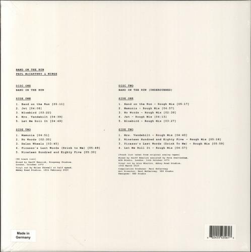 Paul McCartney and Wings Band On The Run - 50th - Sealed 2-LP vinyl record set (Double LP Album) UK MCC2LBA858246
