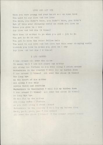 Paul McCartney and Wings Band On The Run - Complete vinyl LP album (LP record) Japanese MCCLPBA40194