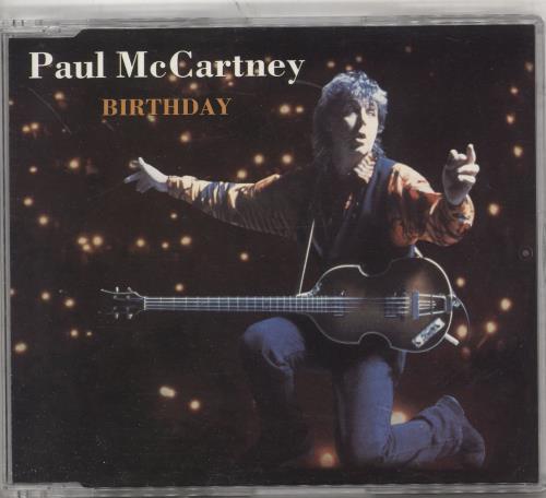 Paul McCartney and Wings Birthday CD single (CD5 / 5") UK MCCC5BI41260