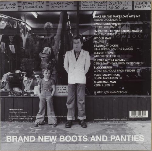 Paul McCartney and Wings Brand New Boots And Panties - Gold Vinyl vinyl LP album (LP record) UK MCCLPBR186314