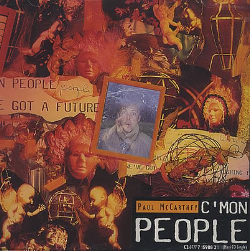 Paul McCartney and Wings Cmon People CD single (CD5 / 5") US MCCC5CM81569