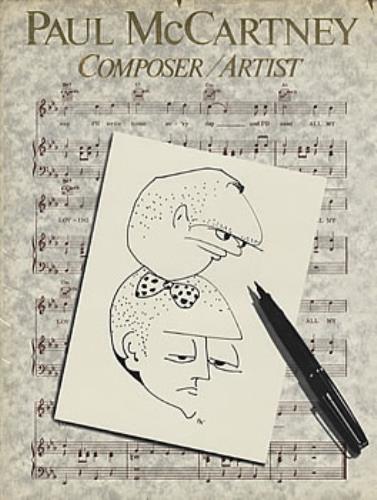 Paul McCartney and Wings Composer/Artist - Hardback book US MCCBKCO131572