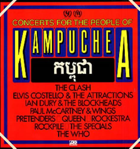 Paul McCartney and Wings Concerts For The People Of Kampuchea 2-LP vinyl record set (Double LP Album) German MCC2LCO89462