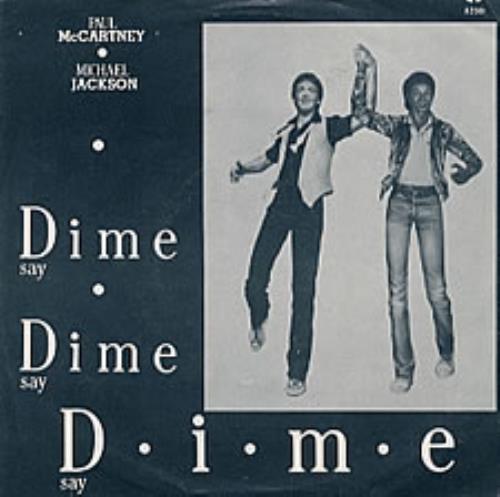 Paul McCartney and Wings Dime Dime Dime 7" vinyl single (7 inch record / 45) Mexican MCC07DI81450