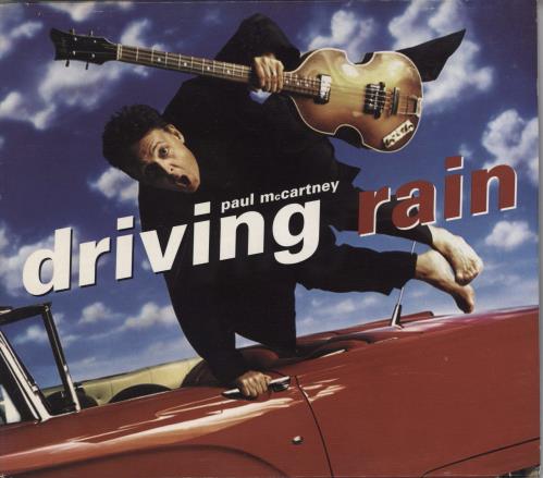 Paul McCartney and Wings Driving Rain + Slipcase CD album (CDLP) UK MCCCDDR768251