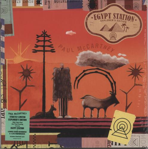 Paul McCartney and Wings Egypt Station: Explorers Edition - 180gm Vinyl - Sealed 3-LP vinyl record set (Triple LP Album) UK MCC3LEG721593