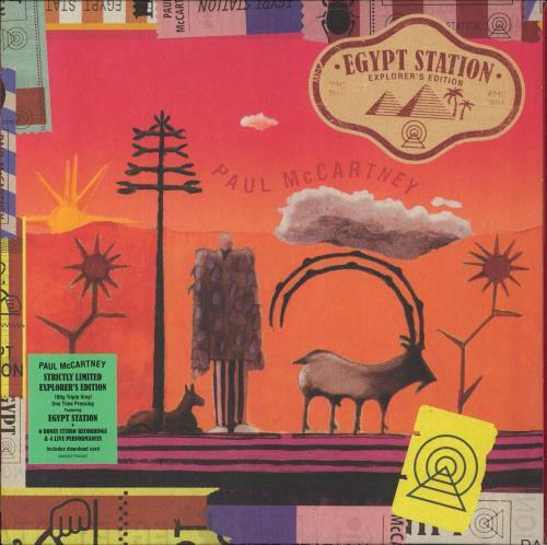 Paul McCartney and Wings Egypt Station: Explorers Edition - 180gm Vinyl 3-LP vinyl record set (Triple LP Album) UK MCC3LEG821296