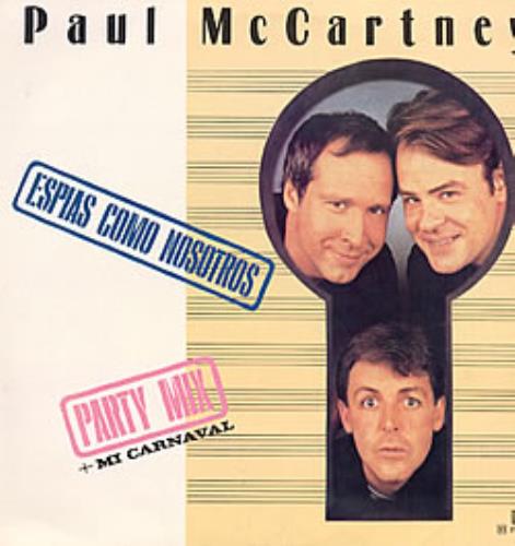 Paul McCartney and Wings Espias Como Nosotros 12" vinyl single (12 inch record / Maxi-single) Argentinean MCC12ES236611
