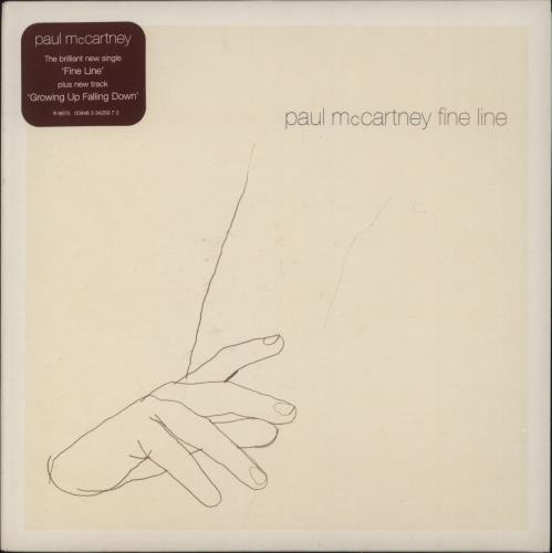 Paul McCartney and Wings Fine Line 7" vinyl single (7 inch record / 45) UK MCC07FI333352