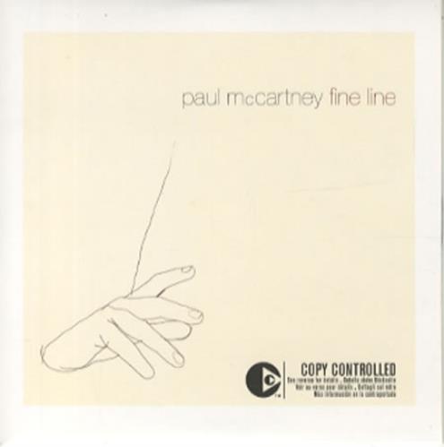 Paul McCartney and Wings Fine Line CD single (CD5 / 5") Swedish MCCC5FI343027