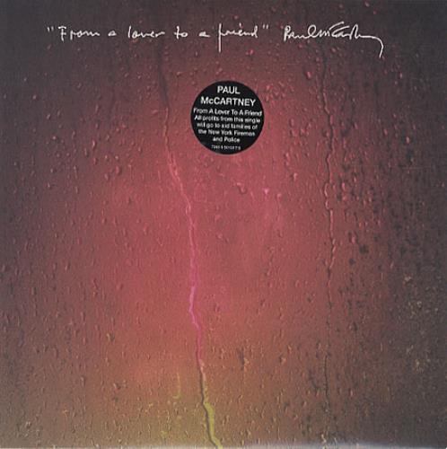 Paul McCartney and Wings From A Lover To A Friend 7" vinyl single (7 inch record / 45) UK MCC07FR200737