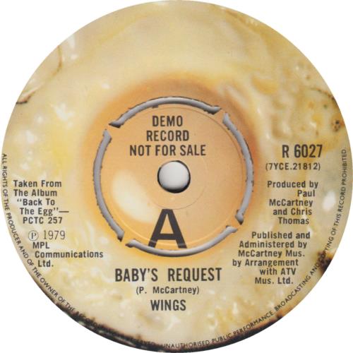 Paul McCartney and Wings Getting Closer - A Label - P/S 7" vinyl single (7 inch record / 45) UK MCC07GE10211