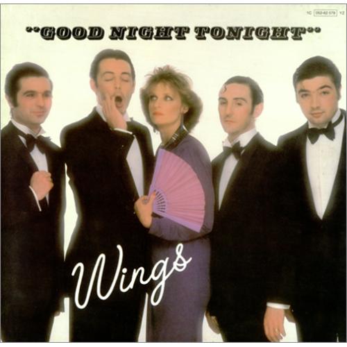 Paul McCartney and Wings Goodnight Tonight 12" vinyl single (12 inch record / Maxi-single) German MCC12GO108374