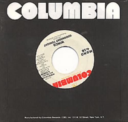 Paul McCartney and Wings Goodnight Tonight 7" vinyl single (7 inch record / 45) US MCC07GO255325