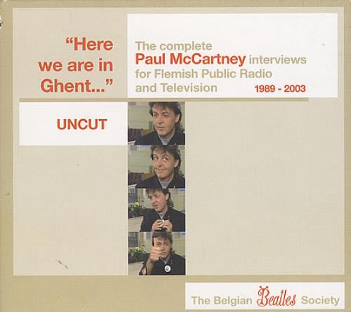 Paul McCartney and Wings Here We Are In Ghent... 2-disc CD/DVD set Belgian MCC2DHE395346