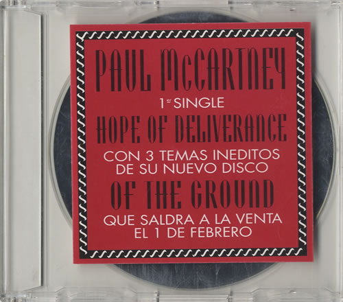 Paul McCartney and Wings Hope Of Deliverance CD single (CD5 / 5") UK MCCC5HO529605