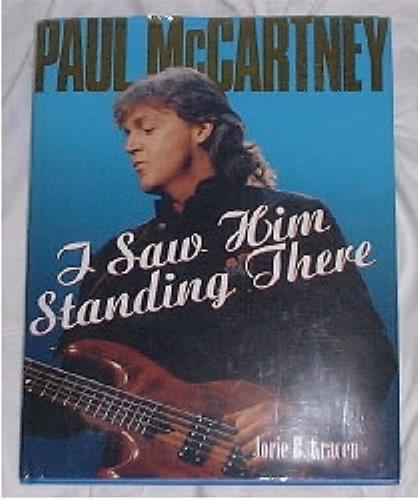 Paul McCartney and Wings I Saw Him Standing There book UK MCCBKIS185167