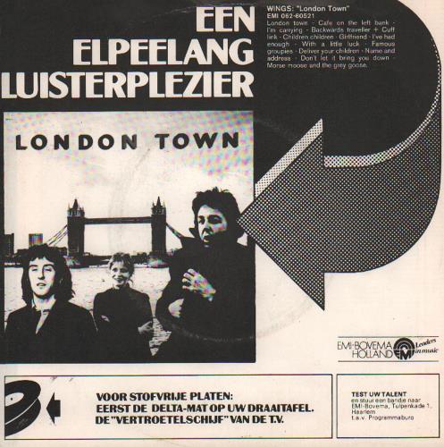 Paul McCartney and Wings I've Had Enough 7" vinyl single (7 inch record / 45) Dutch MCC07IV68441