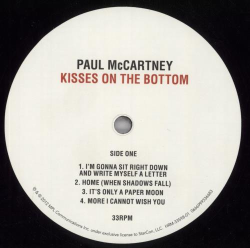 Paul McCartney and Wings Kisses On The Bottom - 180gm Vinyl 2-LP vinyl record set (Double LP Album) UK MCC2LKI820861