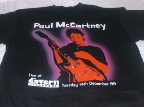 Paul McCartney and Wings Live At The Cavern '99 t-shirt UK MCCTSLI158104