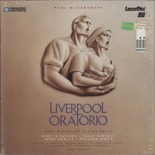 Paul McCartney and Wings Liverpool Oratorio - Shrink laserdisc / lazerdisc US MCCLZLI188284